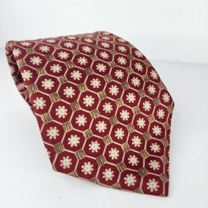 COUNTESS MARA Red Silk Tie.